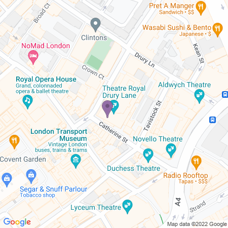 Theatre Royal Drury Lane Standort