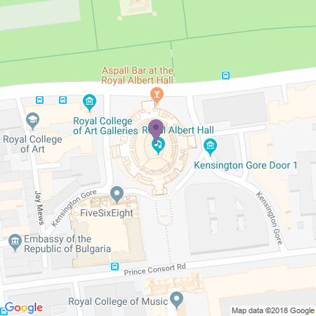 Royal Albert Hall Standort
