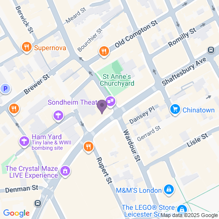 Sondheim Theatre Standort