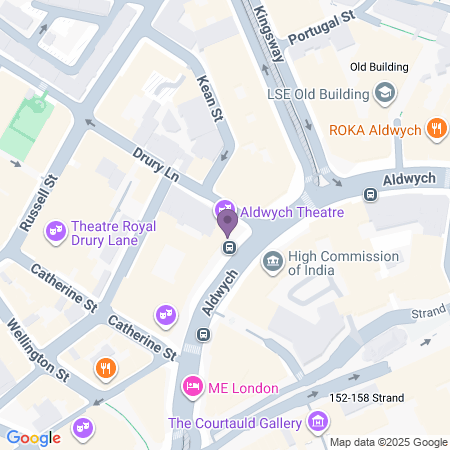 Aldwych Theatre Standort