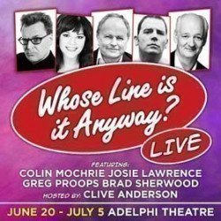 Whose line is it anyway?... Live Whose line is it anyway?... Live