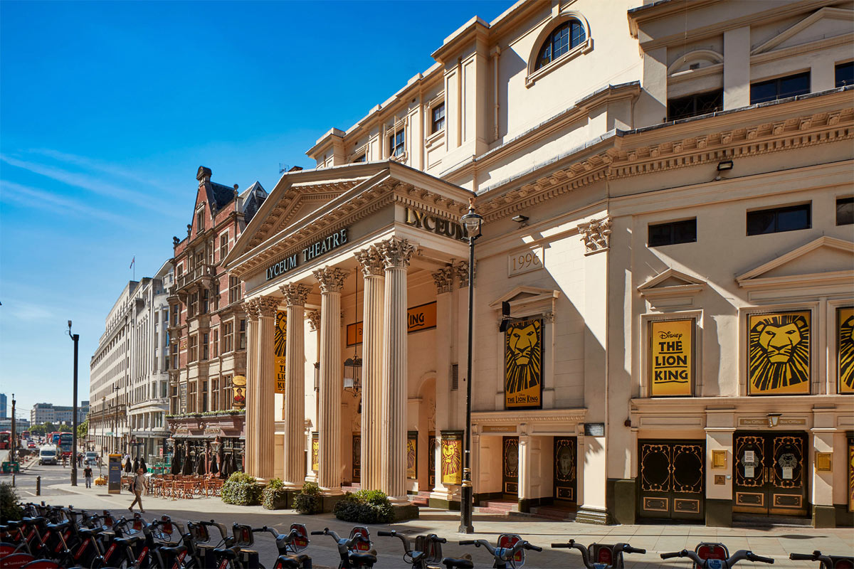 Das Lyceum Theatre in London